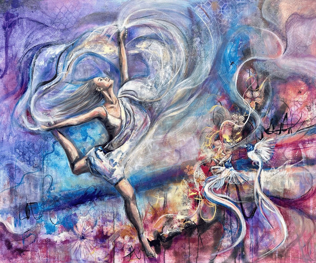 Dance of Freedom oil painting