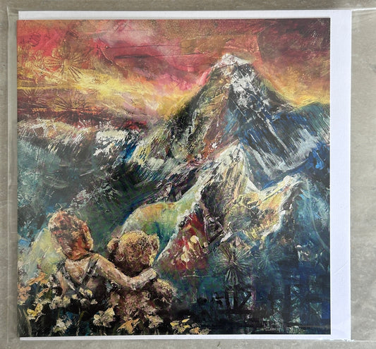 You Me and The World Greeting Card