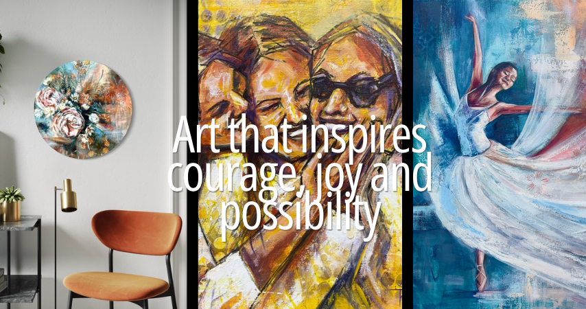Behind the scenes video of Tracy Lee Art